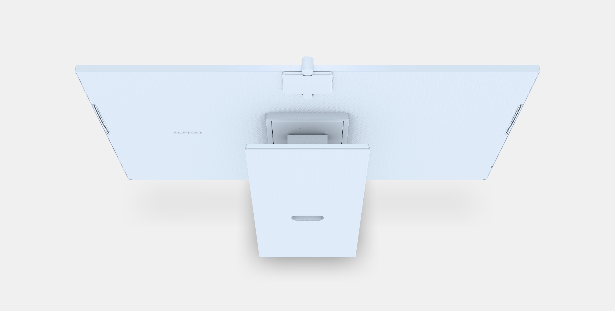 32 inch 4K Smart Monitor M8 M80C White LS32CM801UUXUF 3D model_3