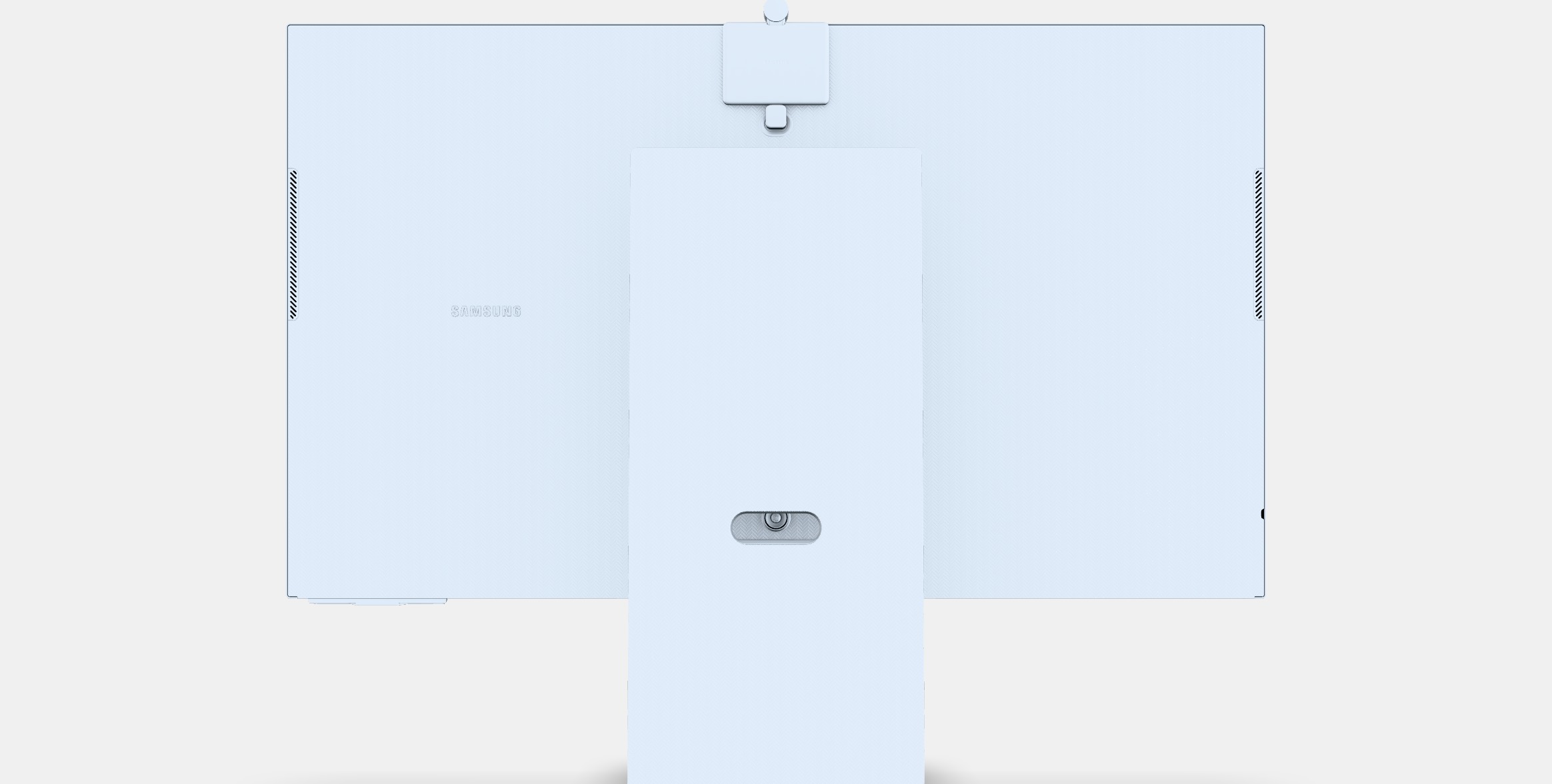 32 inch 4K Smart Monitor M8 M80C White LS32CM801UUXUF 3D model_15