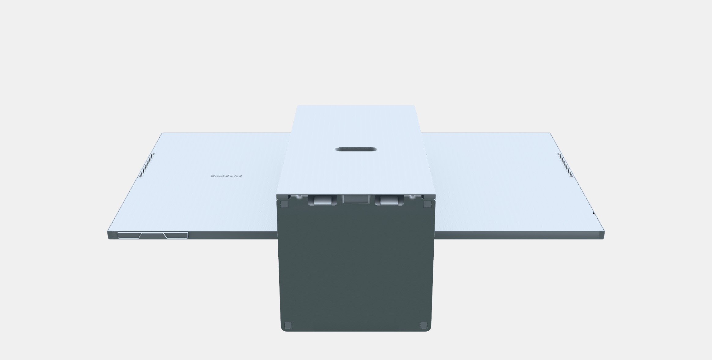 32 inch 4K Smart Monitor M8 M80C White LS32CM801UUXUF 3D model_6