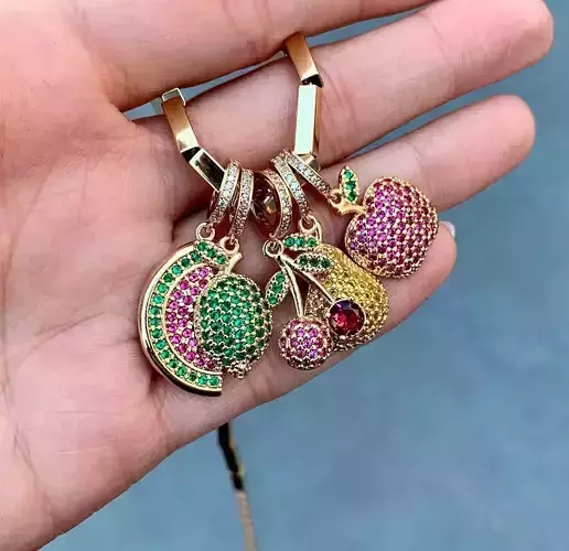 fruit pendants 