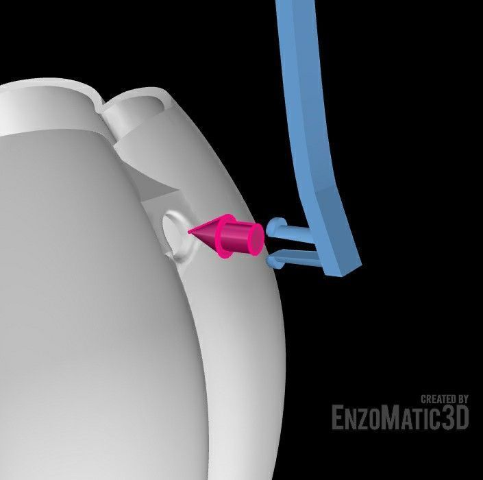 Pumpkin jack Candy bucket trick or treat Halloween STL 3MF 3D print model_6