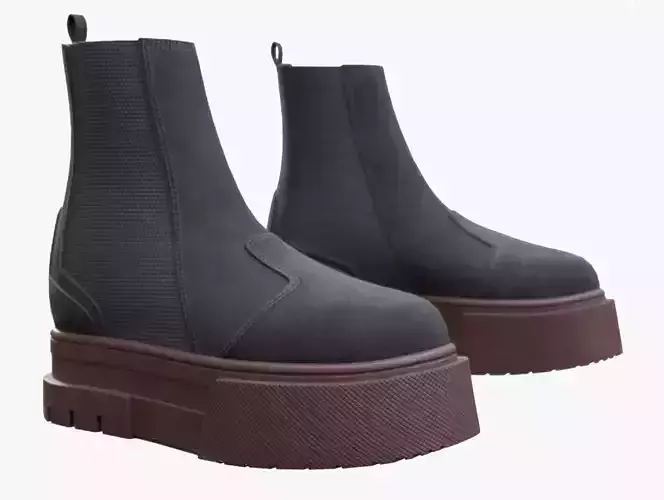 Boots 68 - All MH Bodies - UE5 Skeletons - Rigged