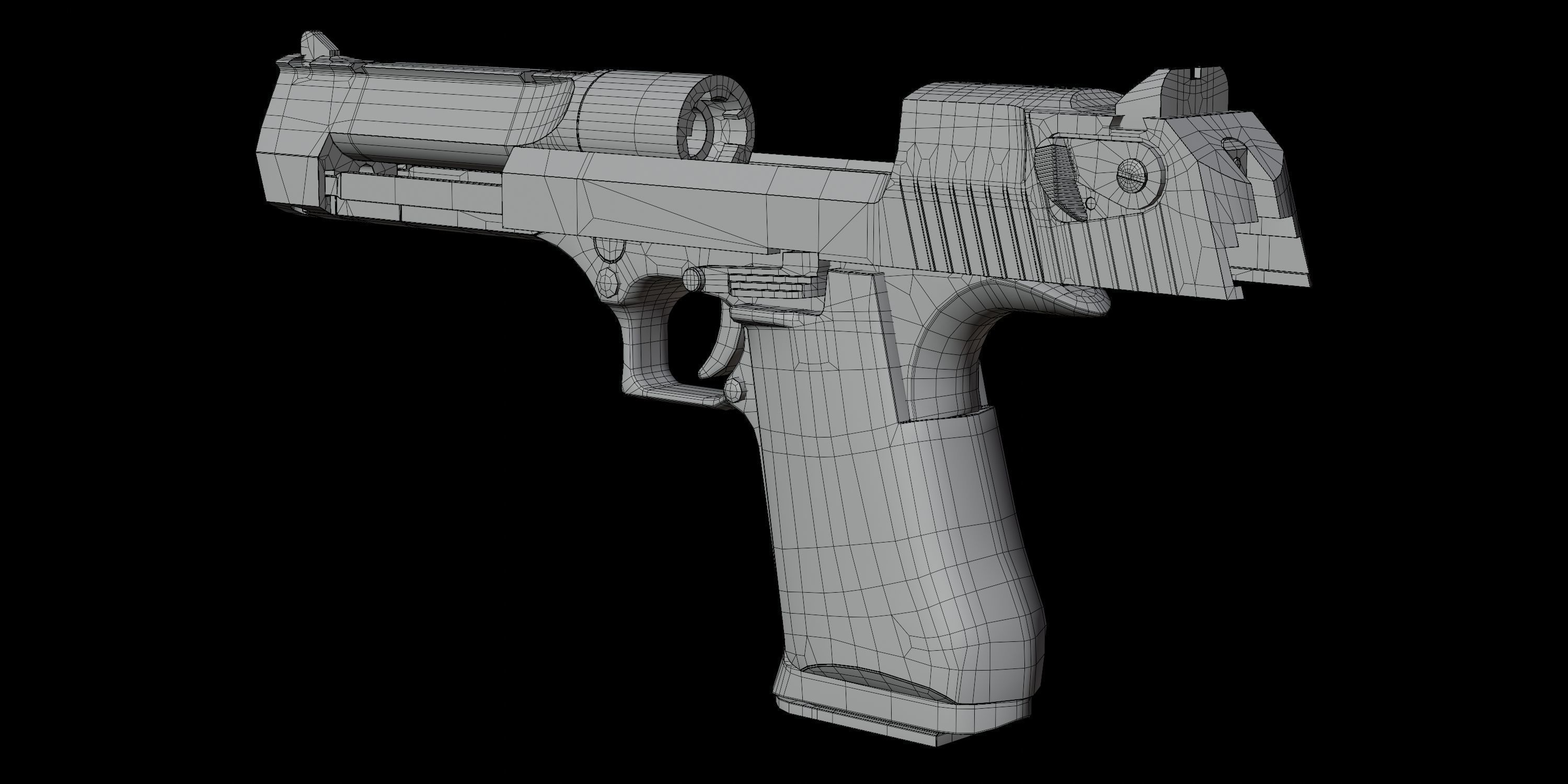 Desert Eagle MK7 3D model_8