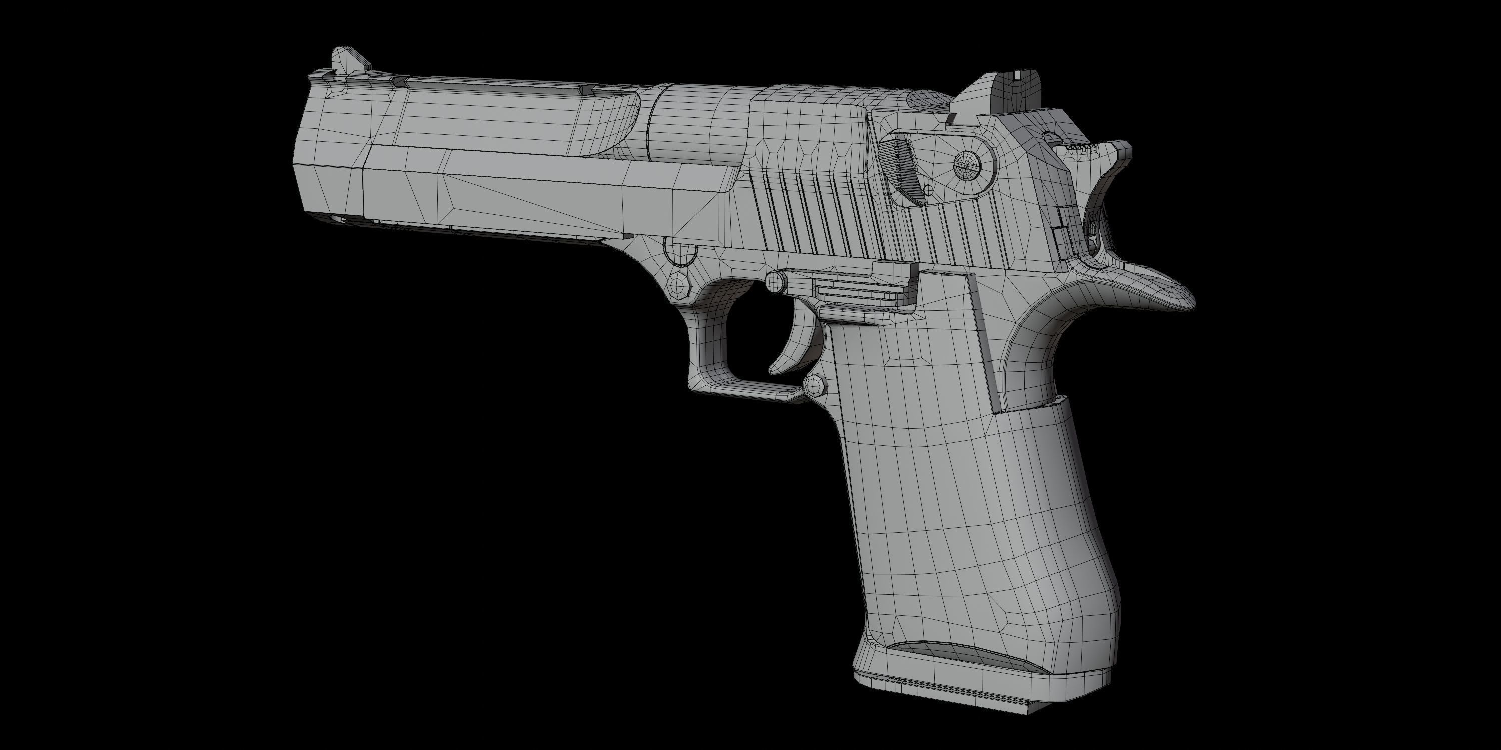 Desert Eagle MK7 3D model_4