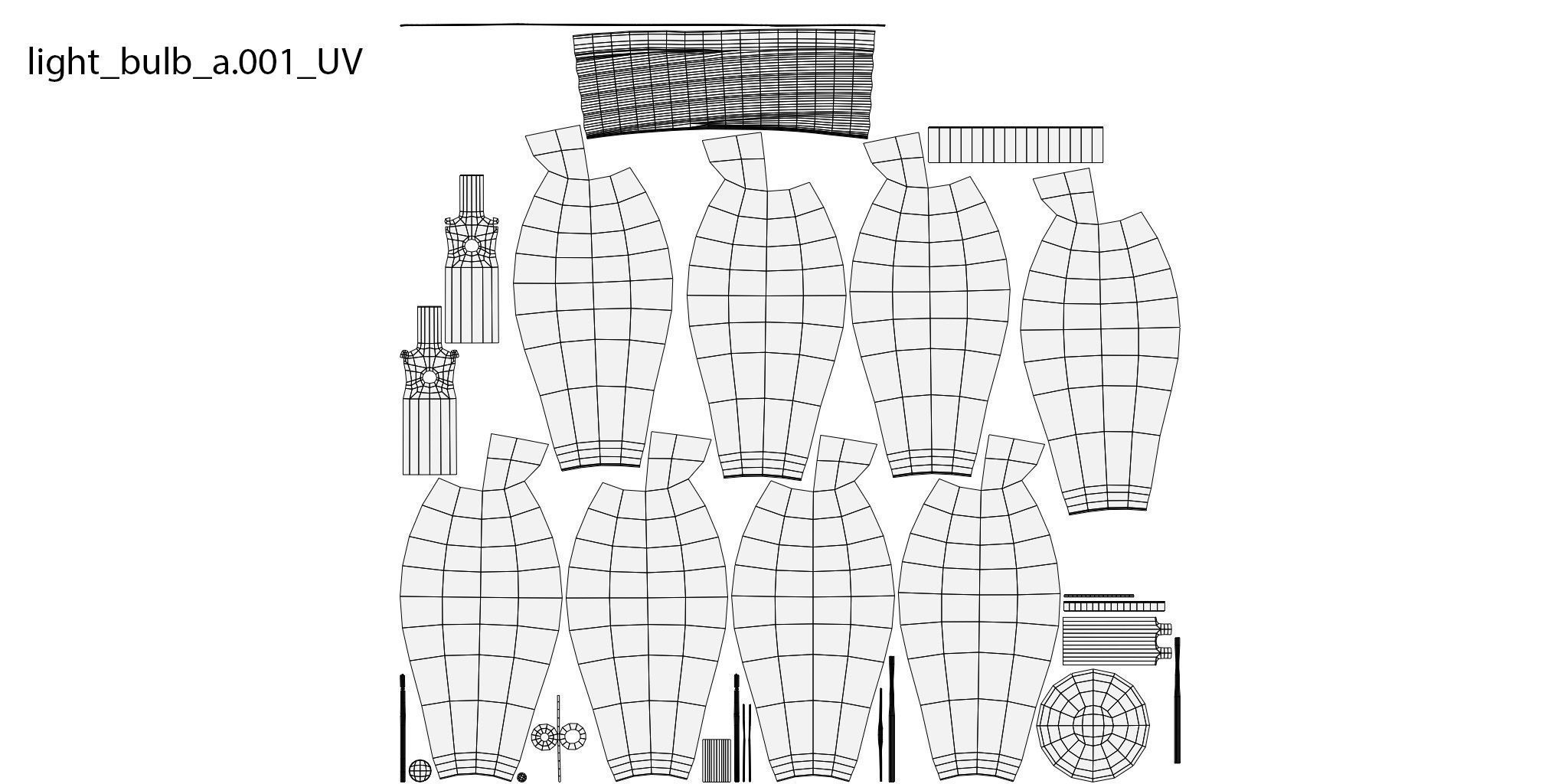 Light Bulbs 3D model_12