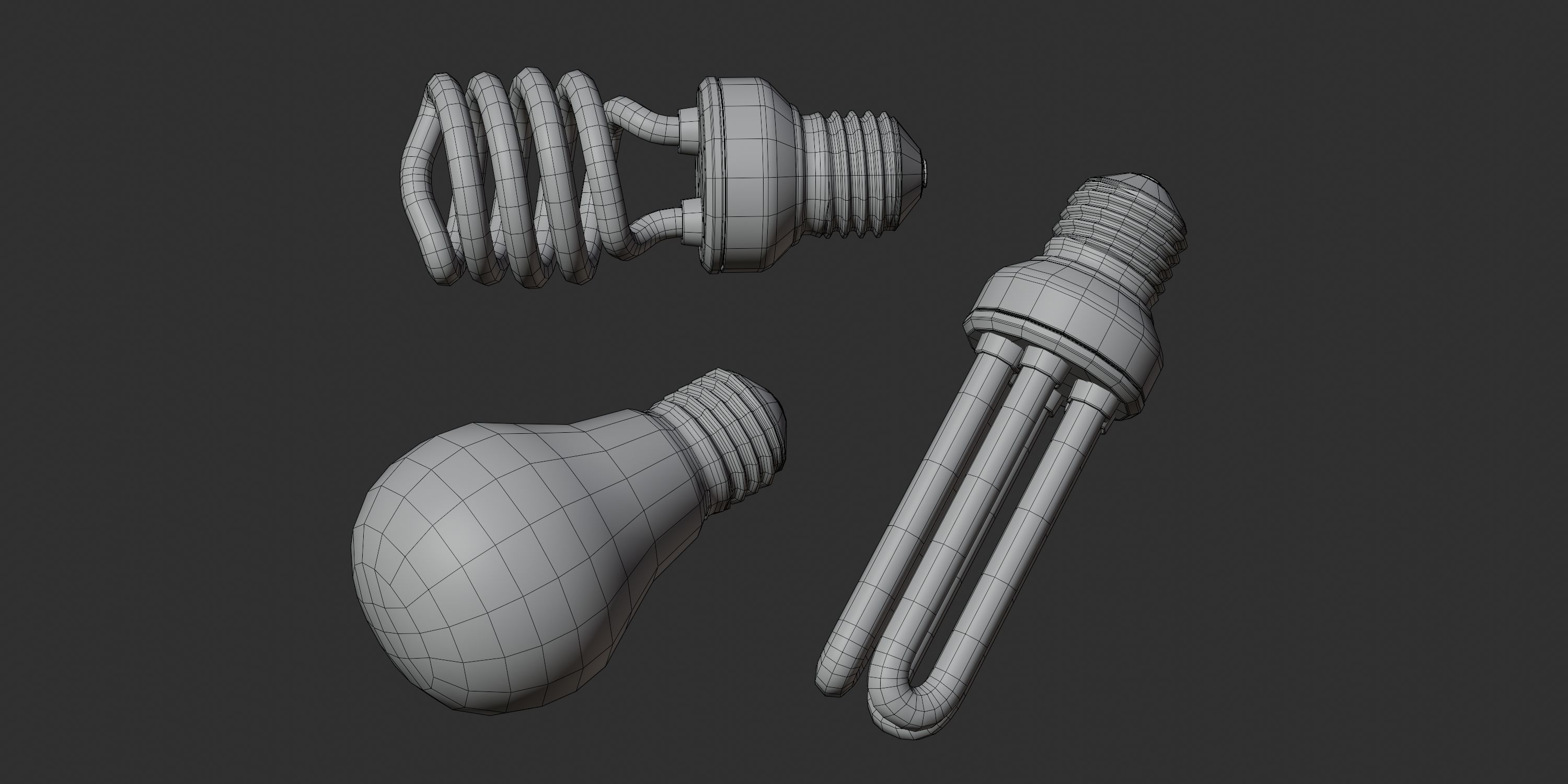 Light Bulbs 3D model_11