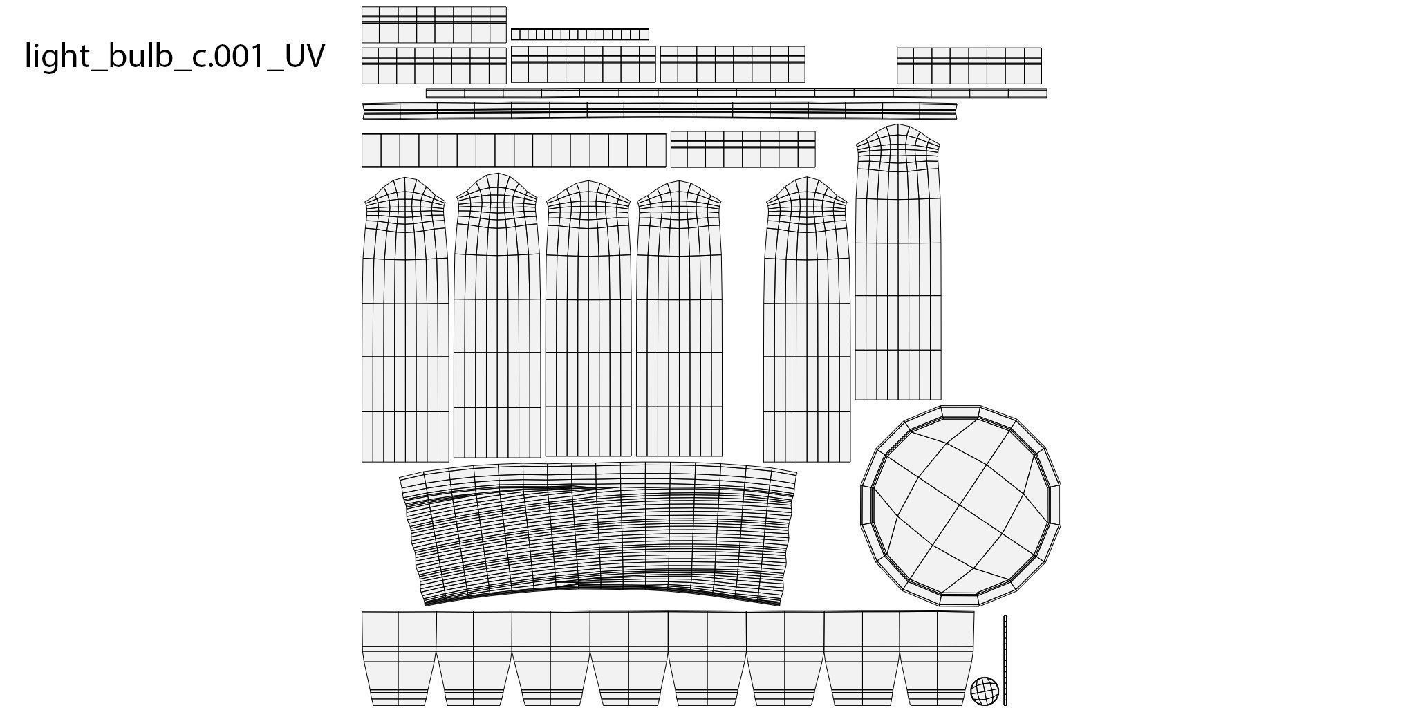 Light Bulbs 3D model_14