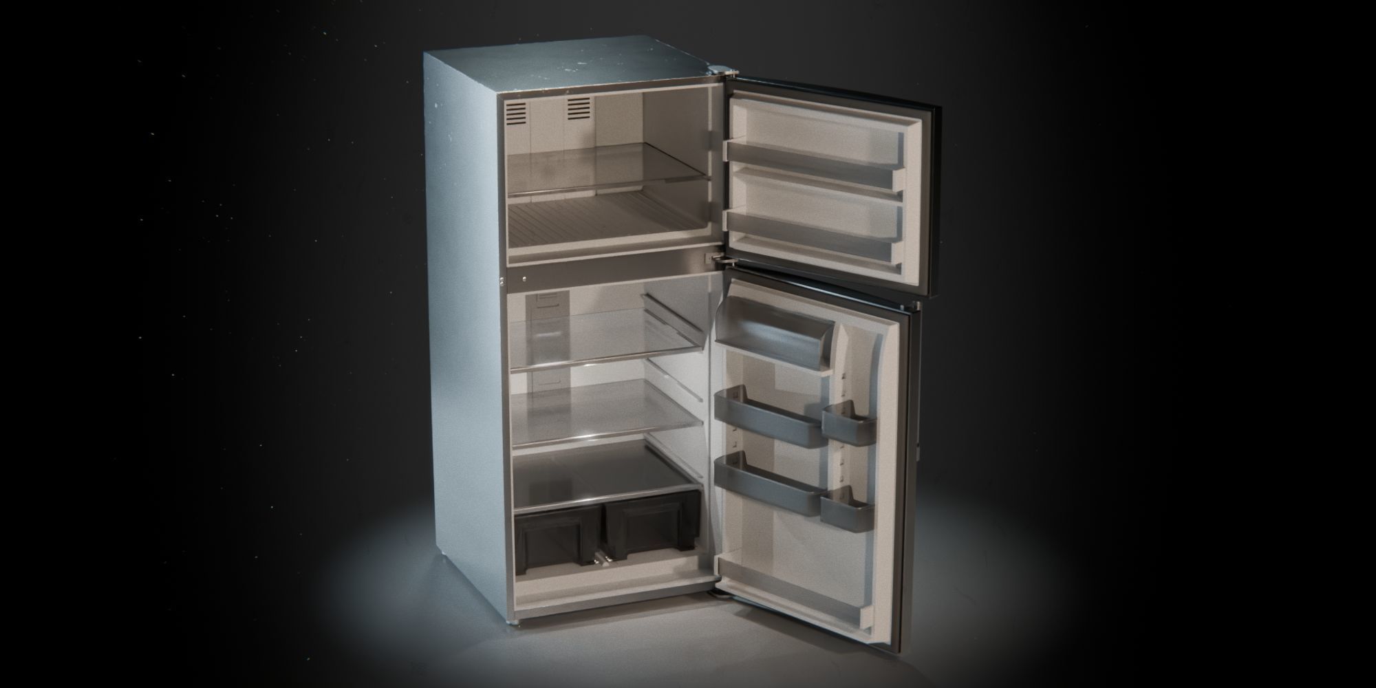 Refrigerator 3D model_3