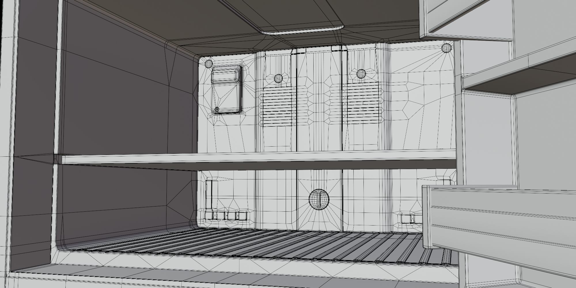 Refrigerator 3D model_10