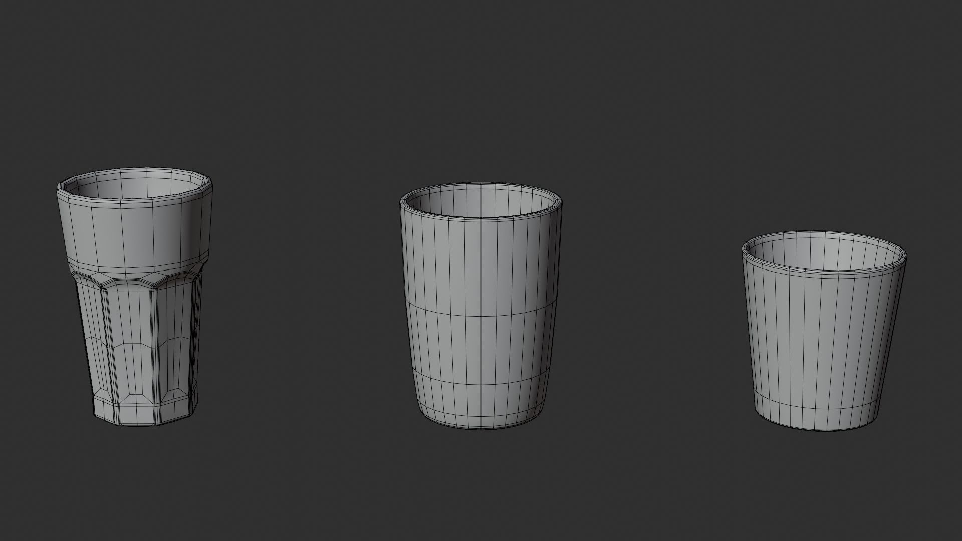 Glass Collection 3D model_3