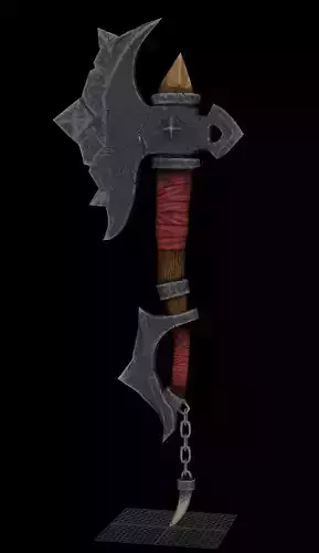 Firefighter Armor 3D Model - PBR Textures