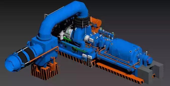 SCI FI turbine generator