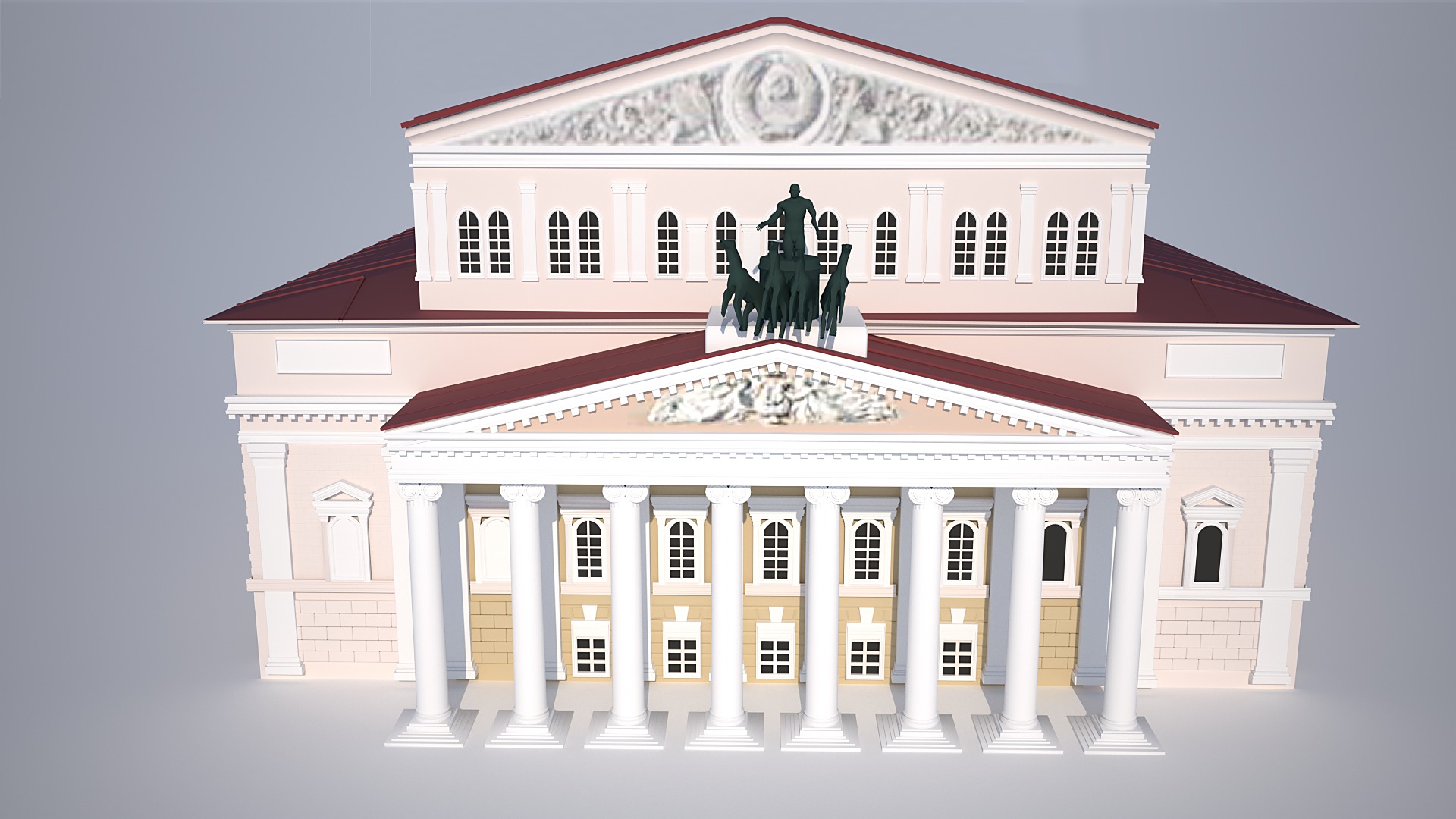 Theatre Bolshoi 3D model_1