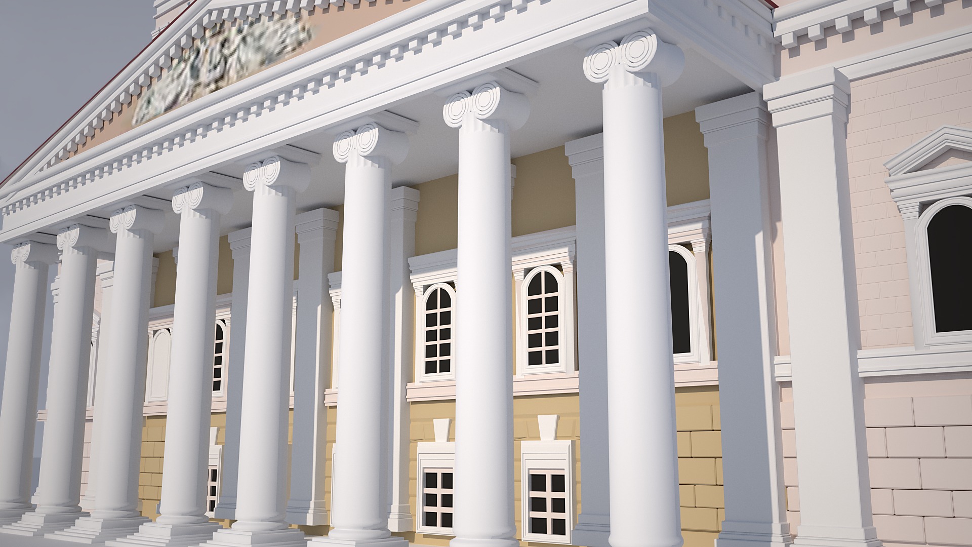 Theatre Bolshoi 3D model_7