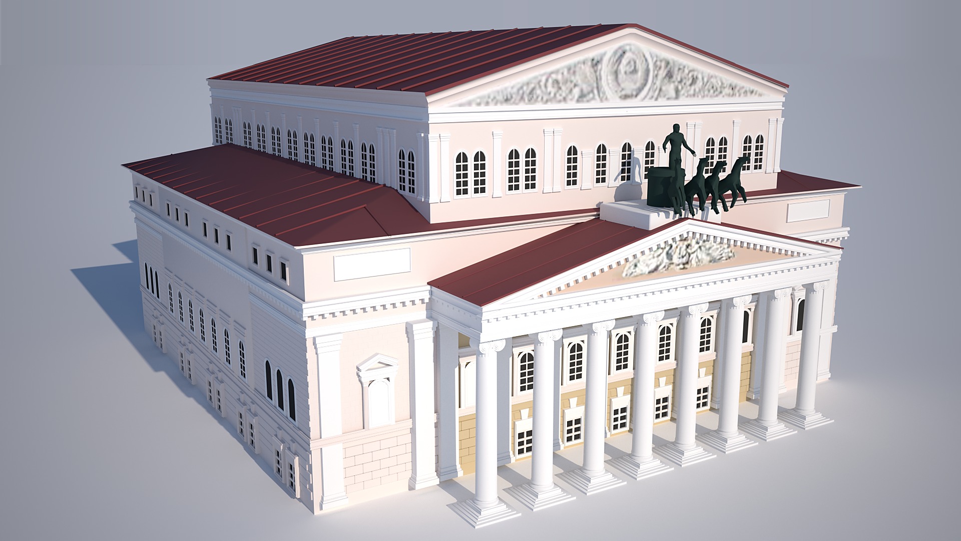 Theatre Bolshoi 3D model_2