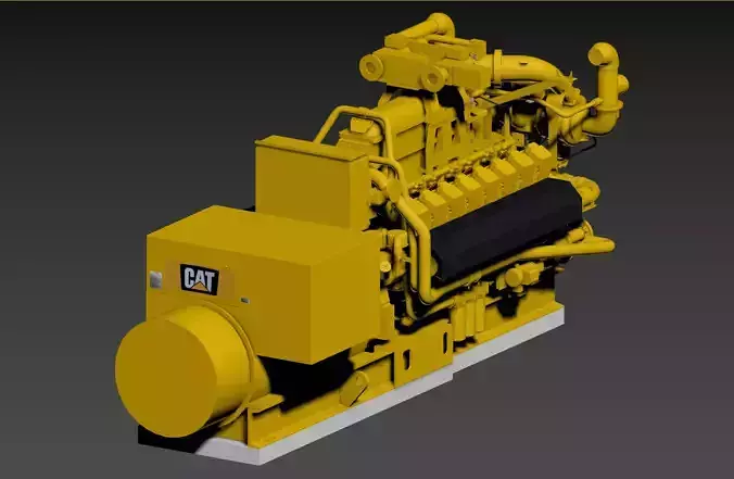 CAT SCI FI Gas engine
