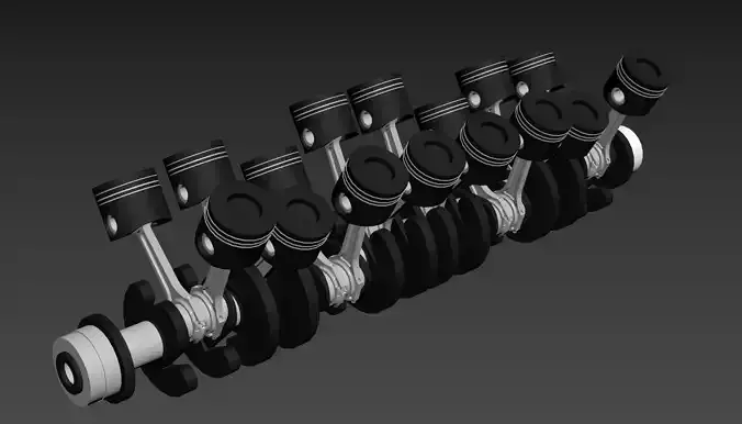 Animated Crankshaft