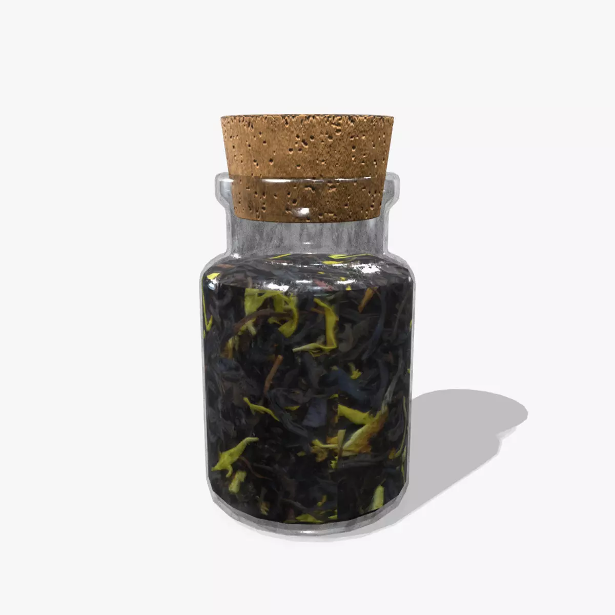 Medieval Spell Jar V03 Low-poly 3D model