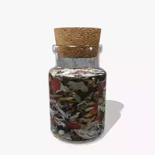Medieval Spell Jar V04