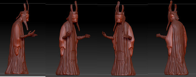 StarWars Nute Gunray 3D print model