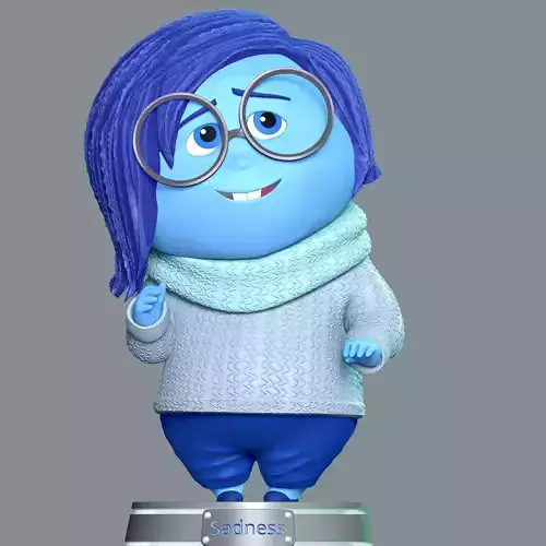 Sadness - Inside Out 3D print model