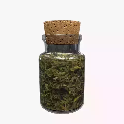 Medieval Spell Jar V06