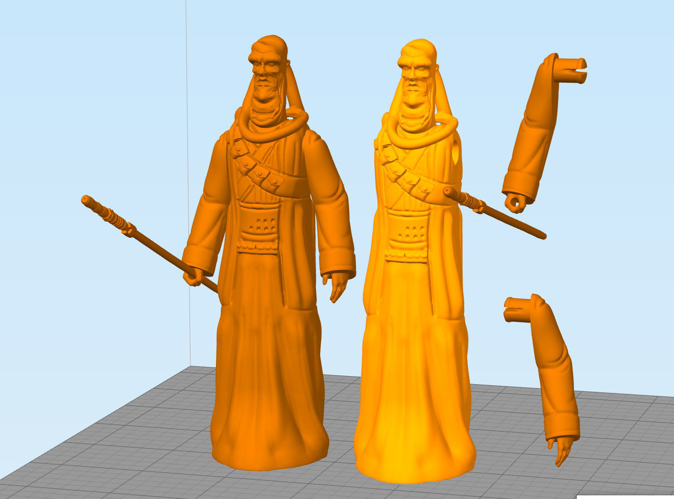 Star wars RogueONE Beezer Fortuna 3D print model_2