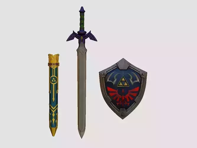 Zelda-Sword and Shield