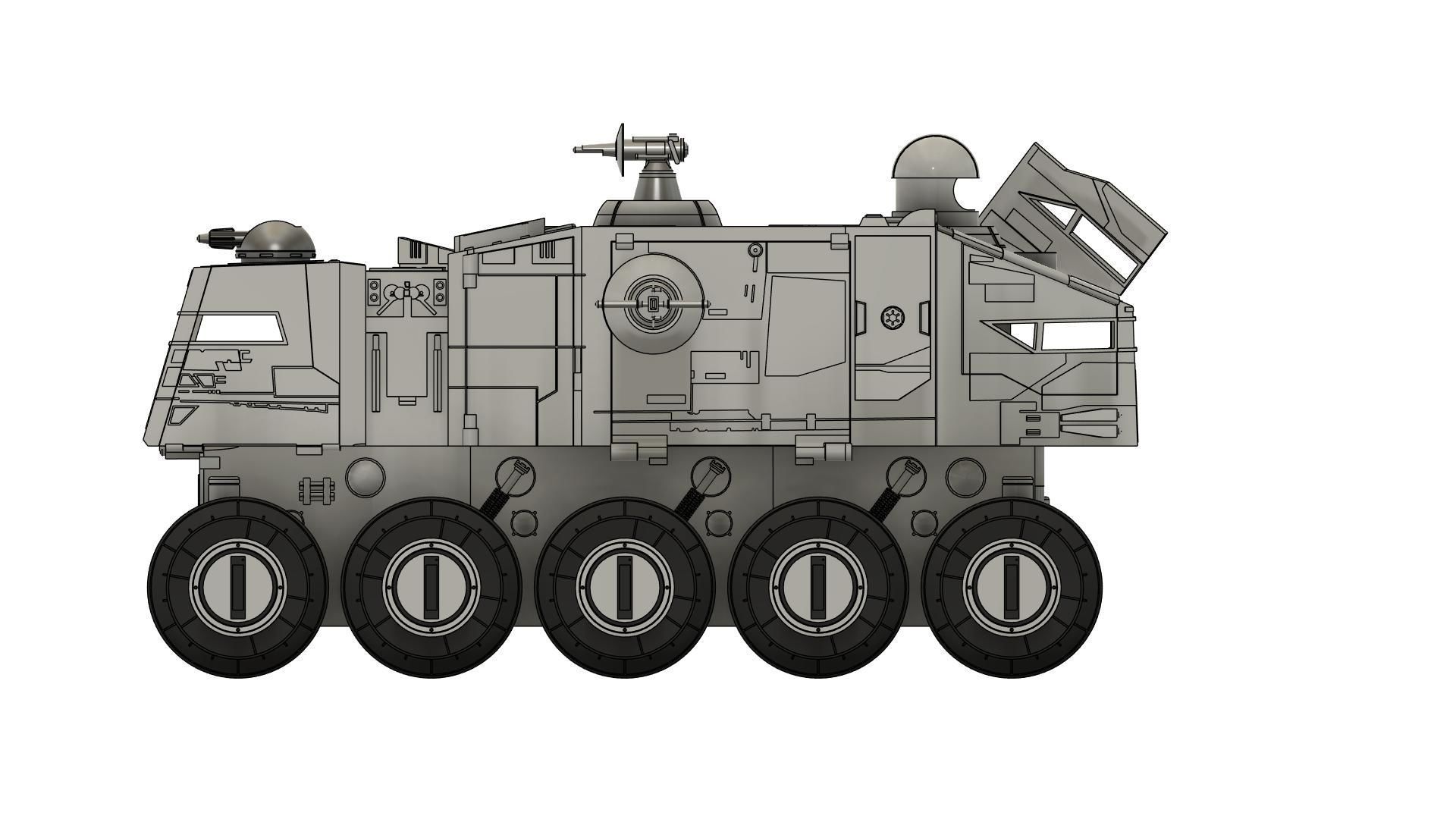 StarWars Juggernaut Turbo Tank 3D print model_6