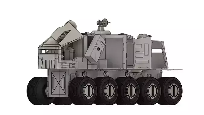 StarWars Juggernaut Turbo Tank 3D print model