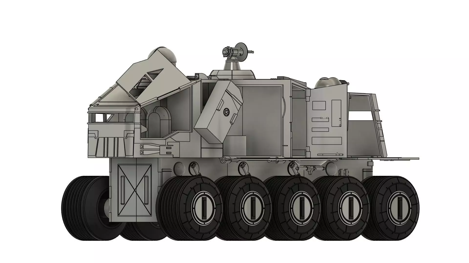StarWars Juggernaut Turbo Tank 3D print model_0