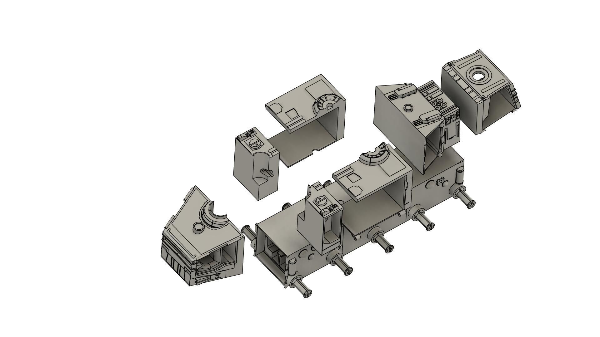 StarWars Juggernaut Turbo Tank 3D print model_4