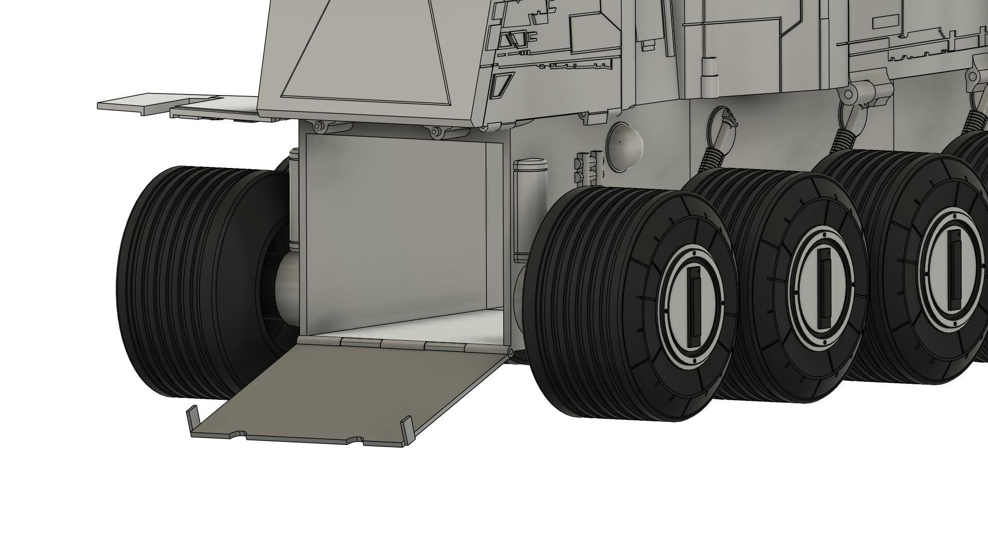 StarWars Juggernaut Turbo Tank 3D print model_2