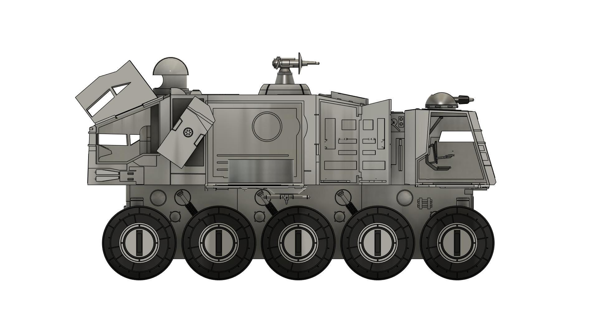 StarWars Juggernaut Turbo Tank 3D print model_8