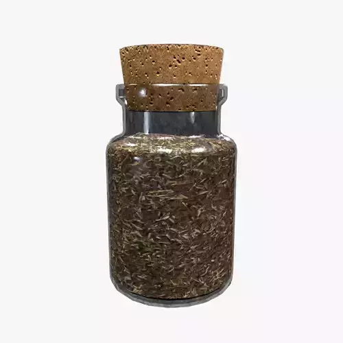 Medieval Spell Jar V08