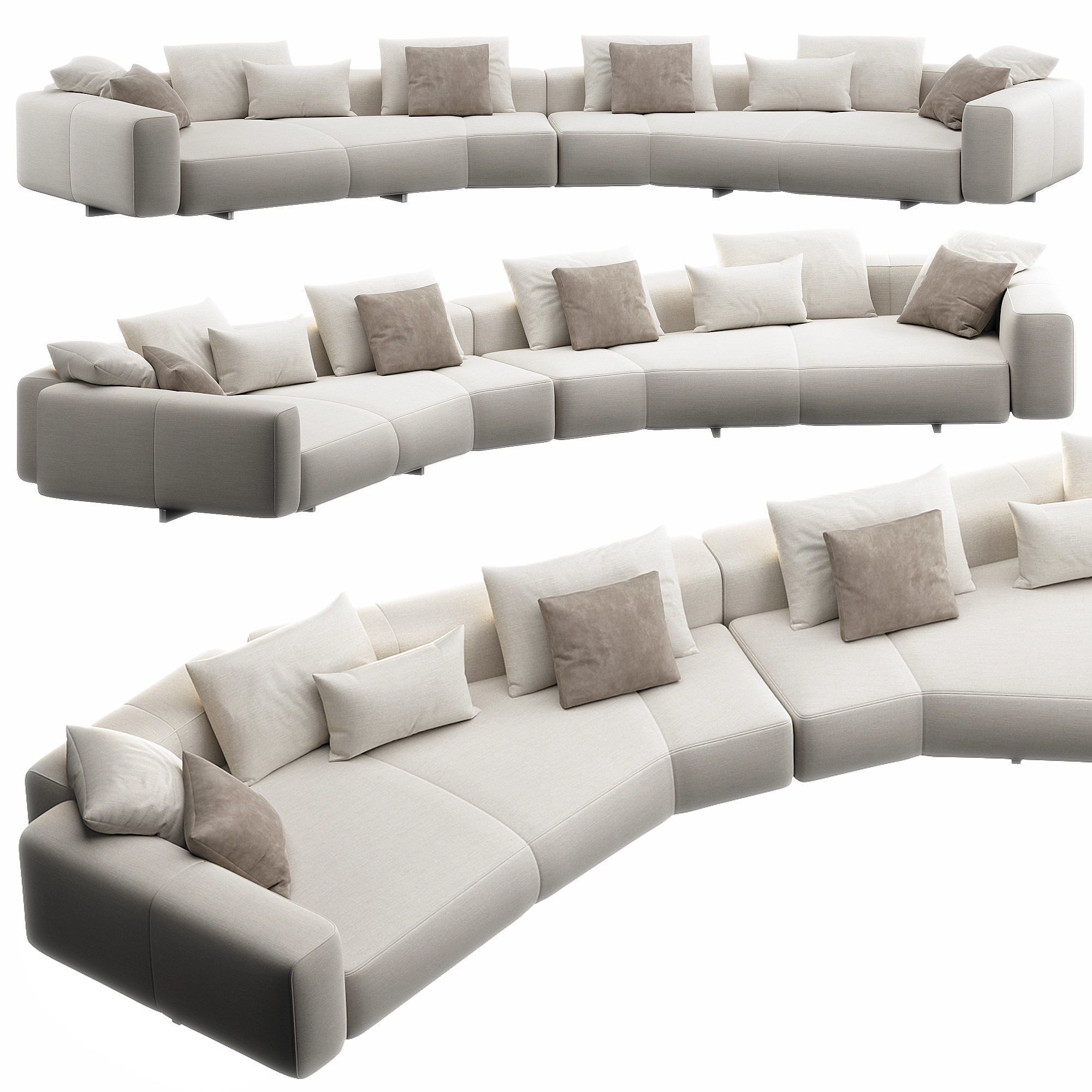 Yves Sofa 3D model_3