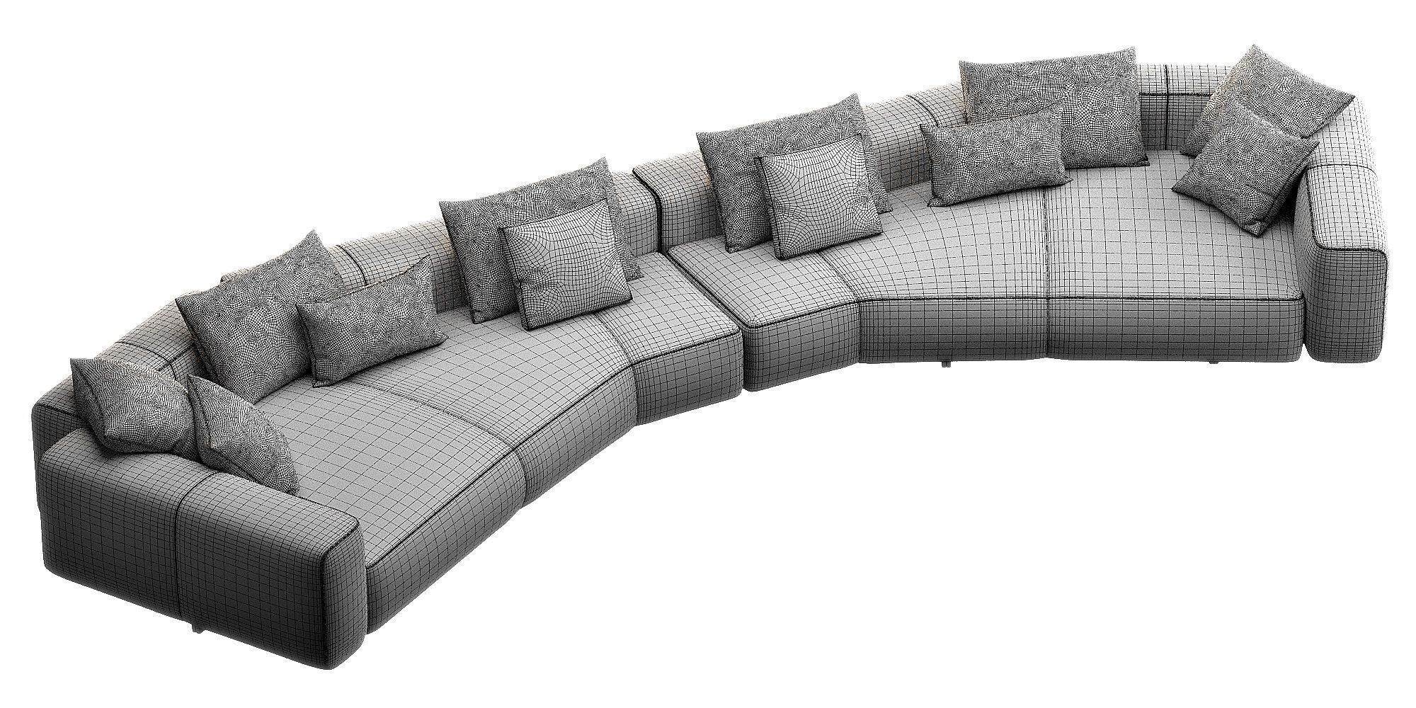 Yves Sofa 3D model_13