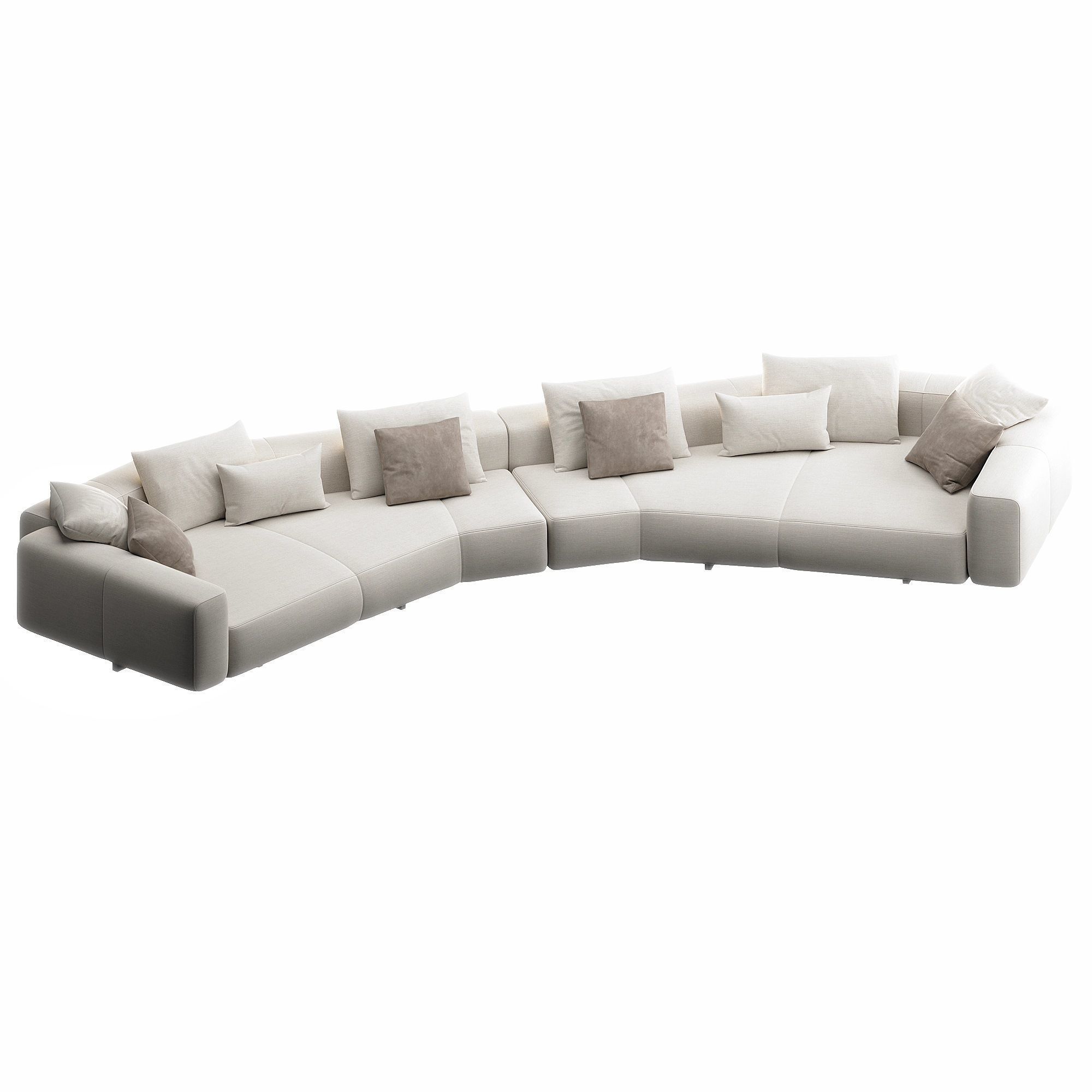 Yves Sofa 3D model_2