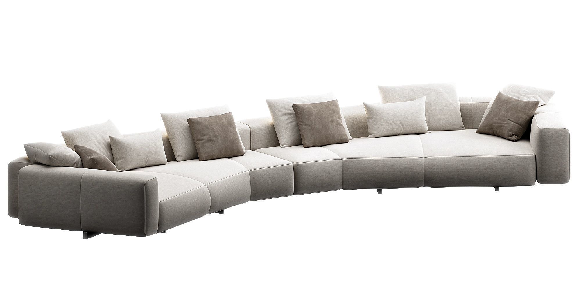 Yves Sofa 3D model_9