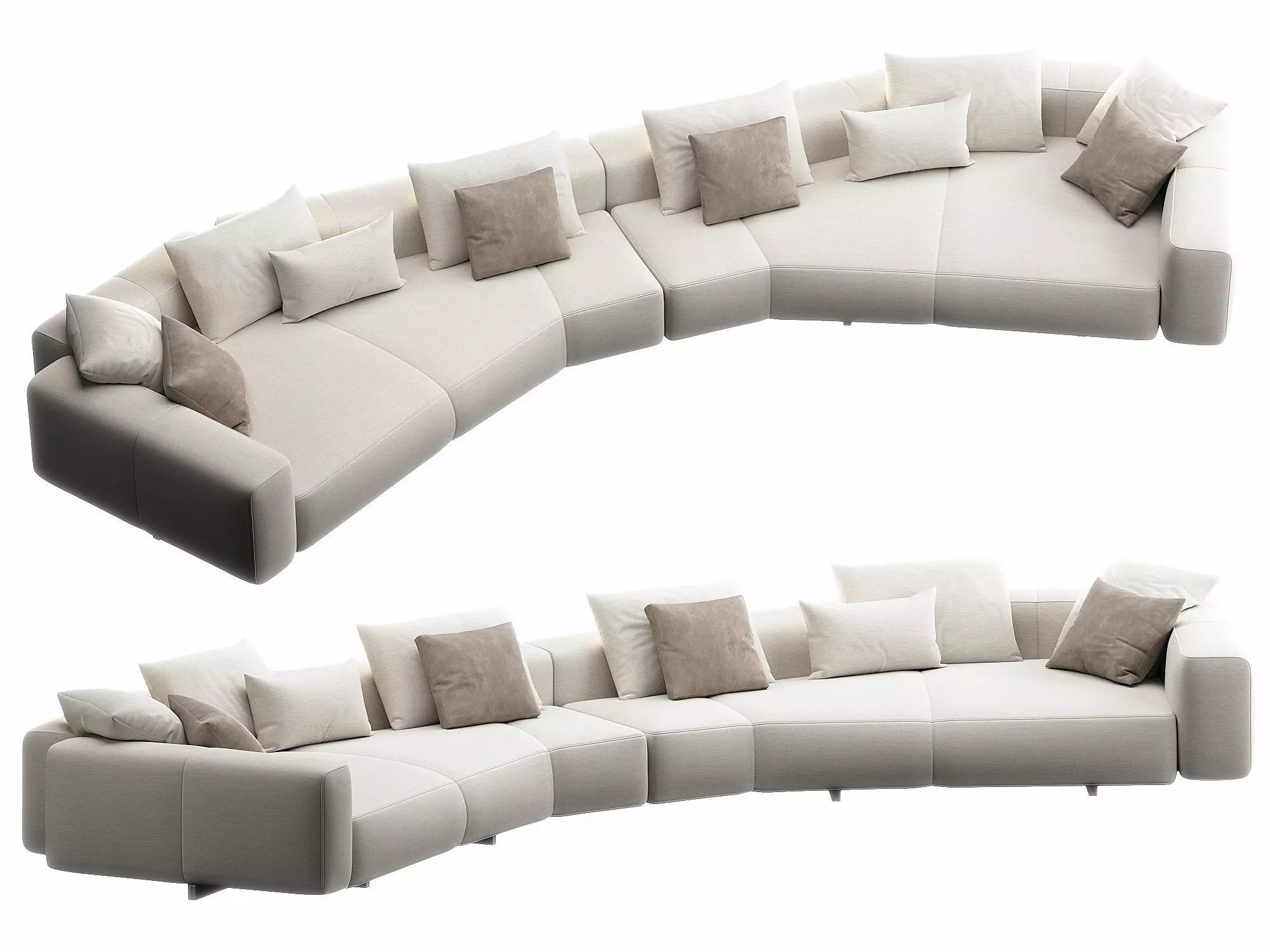 Yves Sofa 3D model_0
