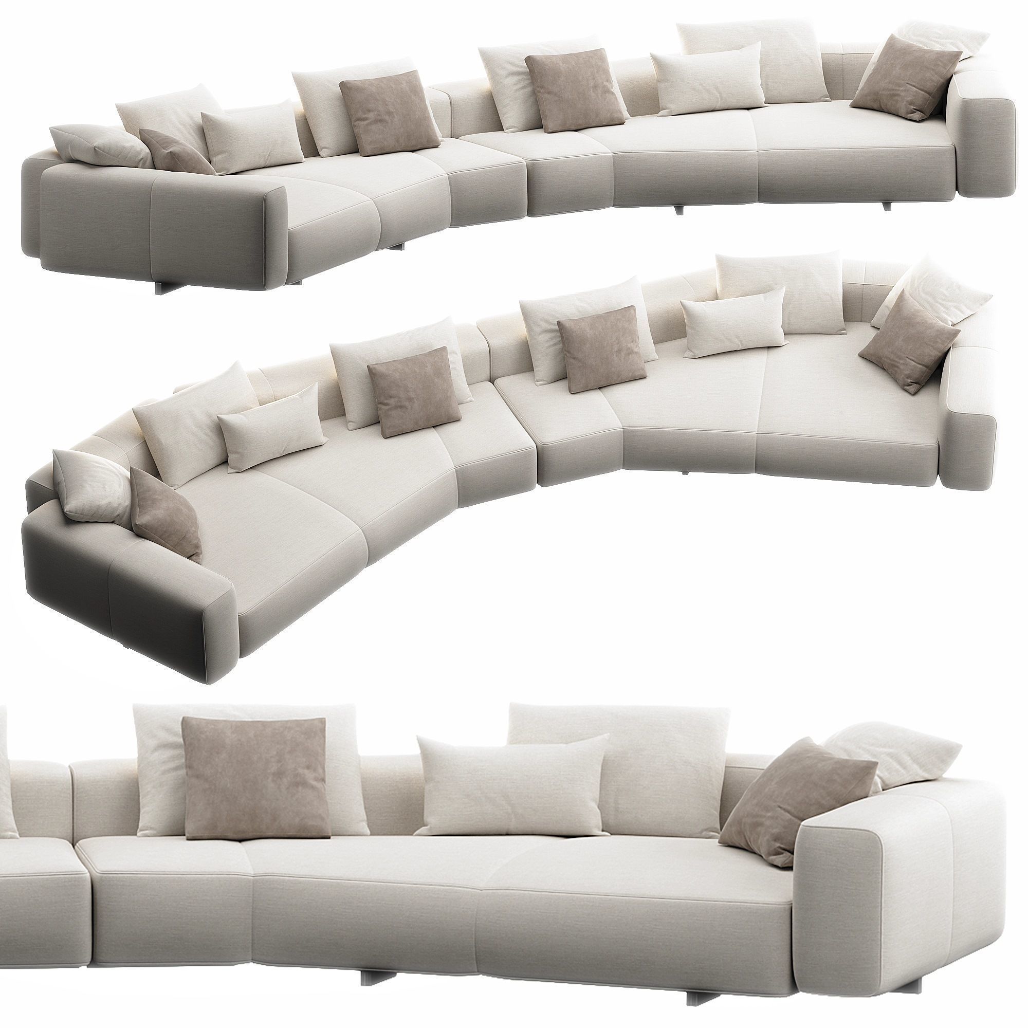 Yves Sofa 3D model_5