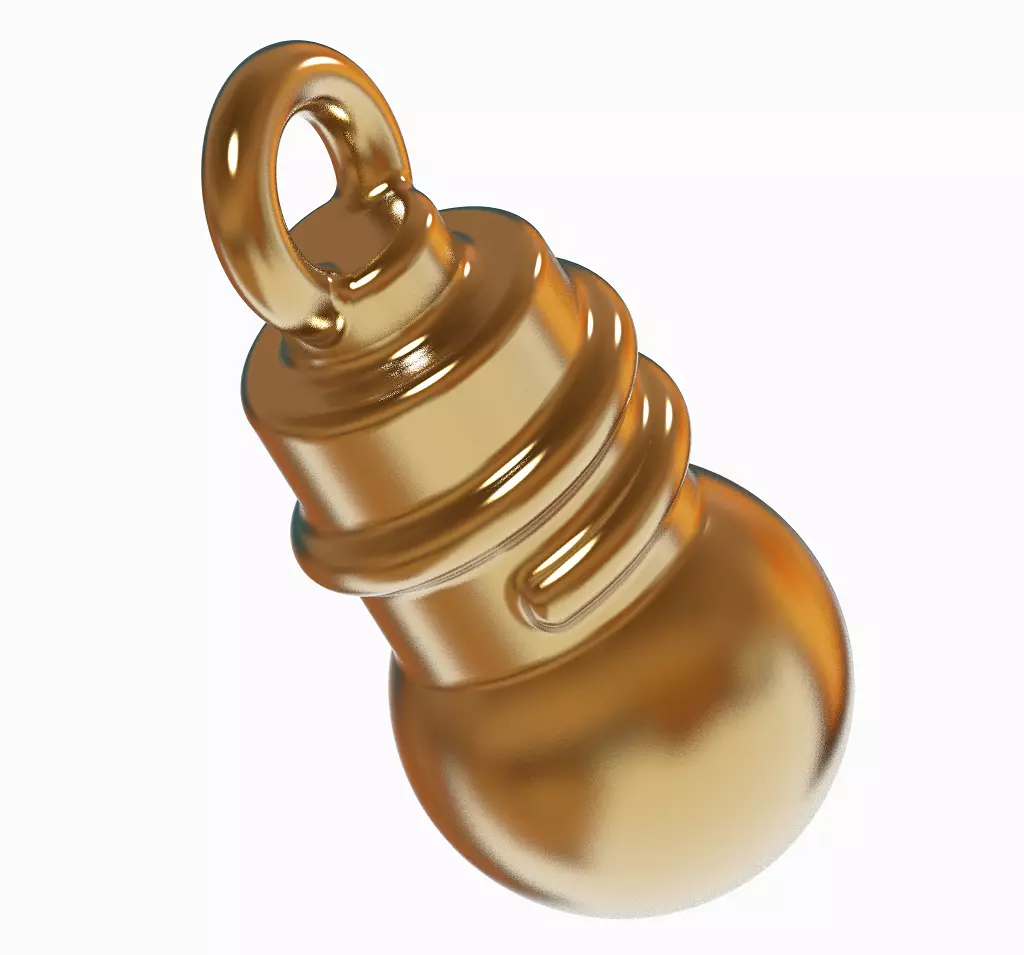 Fancy Electrical Pendant 3D print model_0