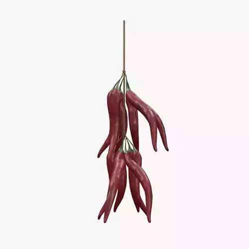 Medieval Pepper V01 Low-poly 3D model
