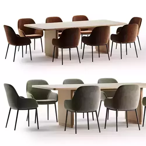 konna chair rina table