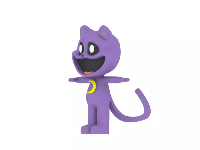 catnap Lowpoly Free low-poly 3D model