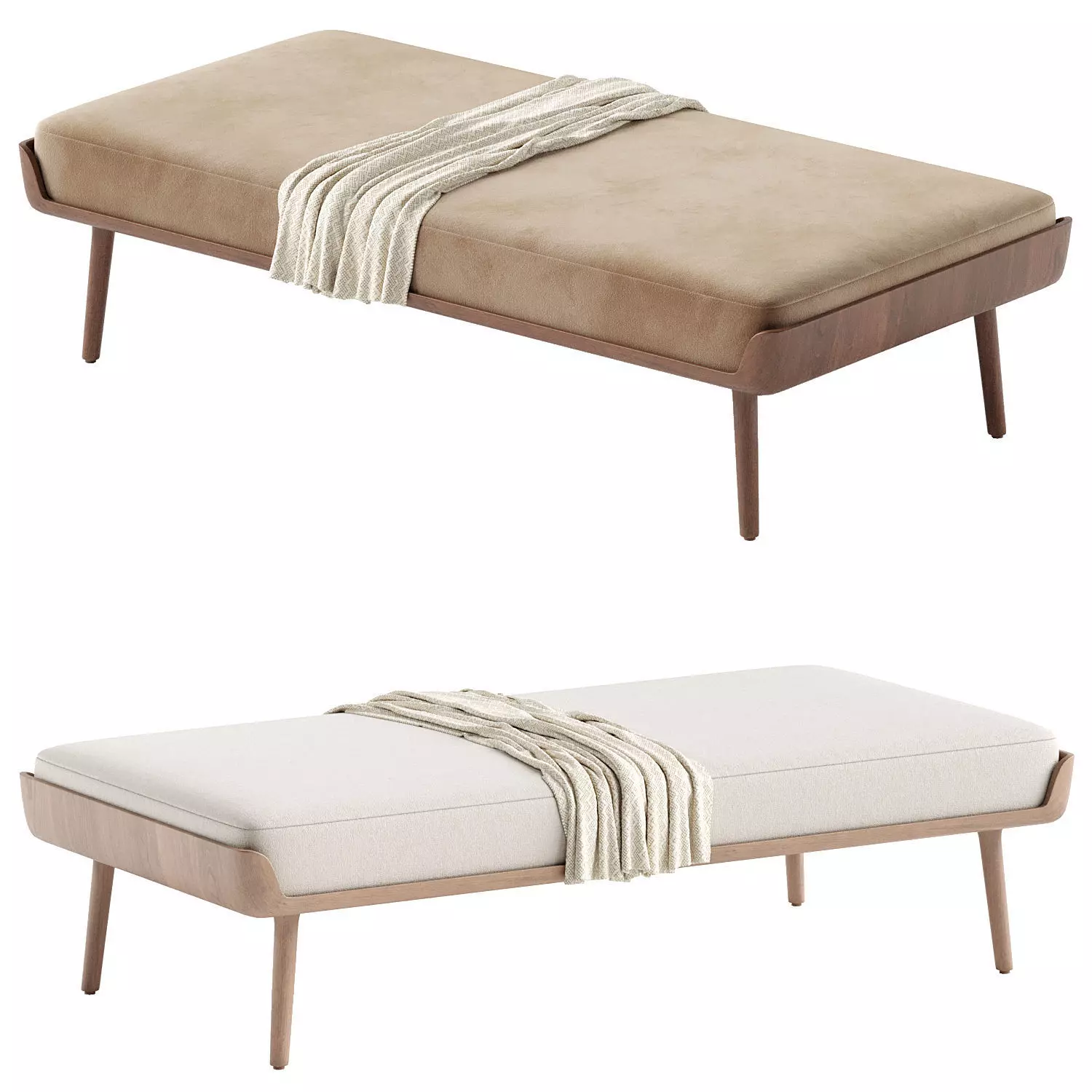 Thor bench 3D model_0