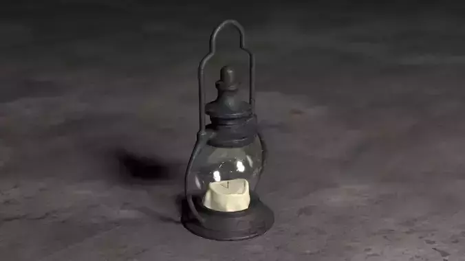 Medieval style lamp