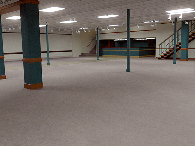 Backrooms Full Building Hobbytown Rohners 3D model_8