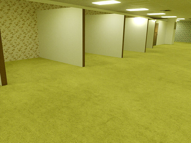 Backrooms Full Building Hobbytown Rohners 3D model_9