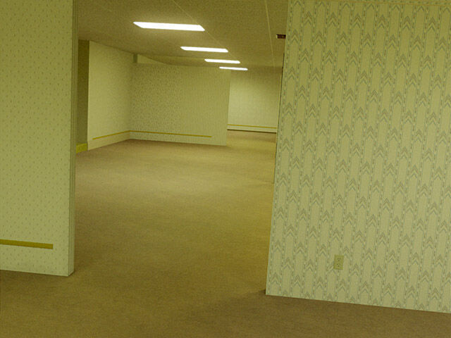 Backrooms Full Building Hobbytown Rohners 3D model_2